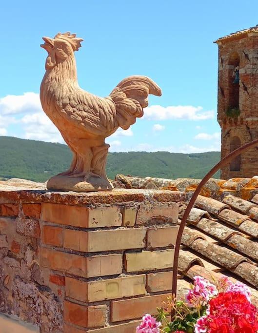 La Casa Del Gallo Radicondoli Ngoại thất bức ảnh